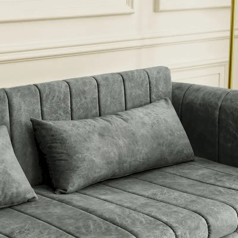 3-in-1-Schlafsofa zum Ausziehen mit Schubladen
