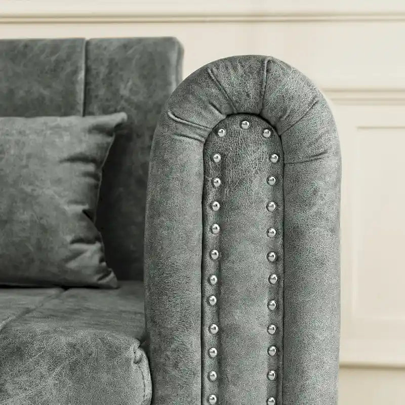 3-in-1-Schlafsofa zum Ausziehen mit Schubladen
