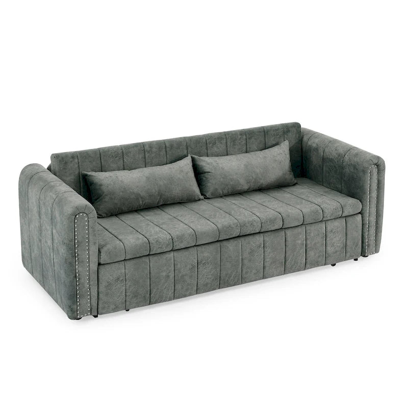 3-in-1-Schlafsofa zum Ausziehen mit Schubladen