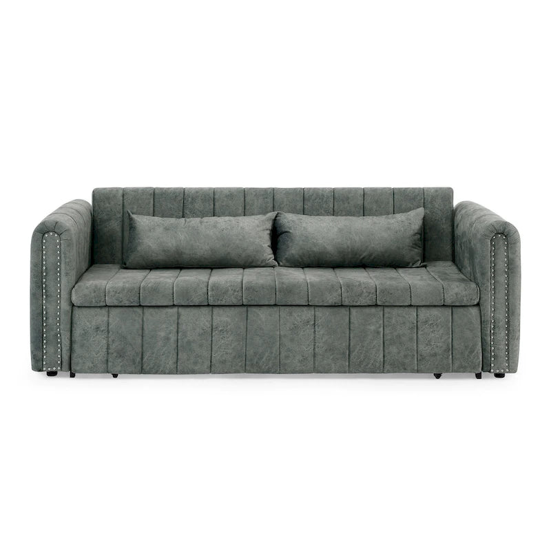 3-in-1-Schlafsofa zum Ausziehen mit Schubladen