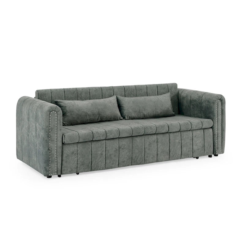 3-in-1-Schlafsofa zum Ausziehen mit Schubladen