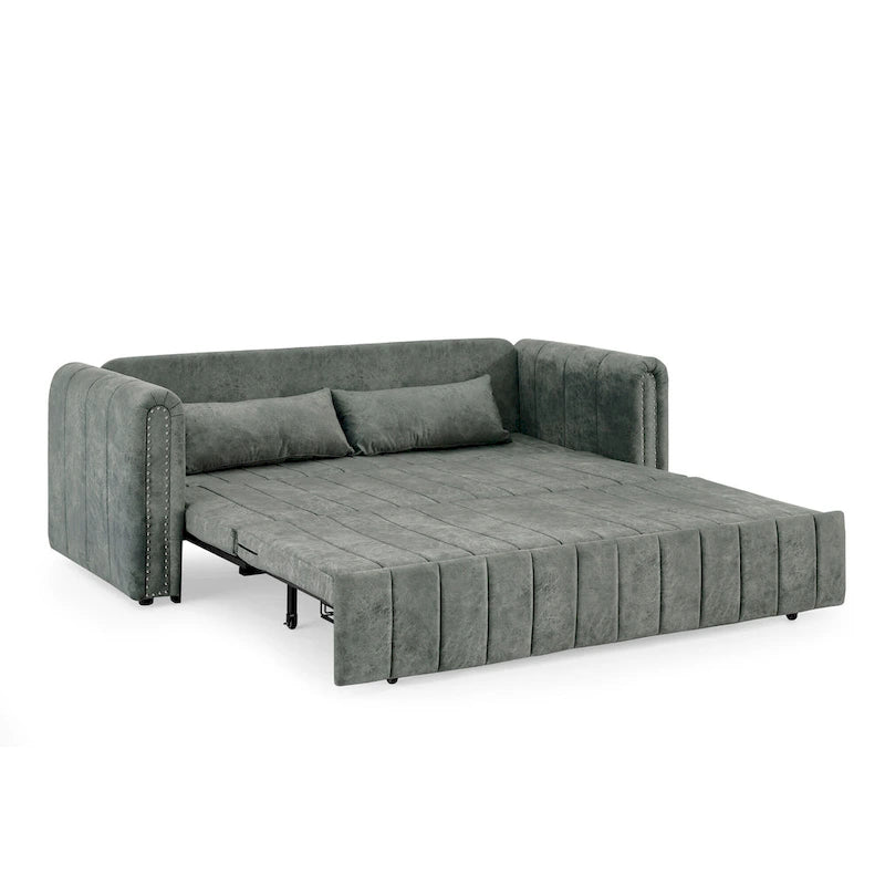 3-in-1-Schlafsofa zum Ausziehen mit Schubladen