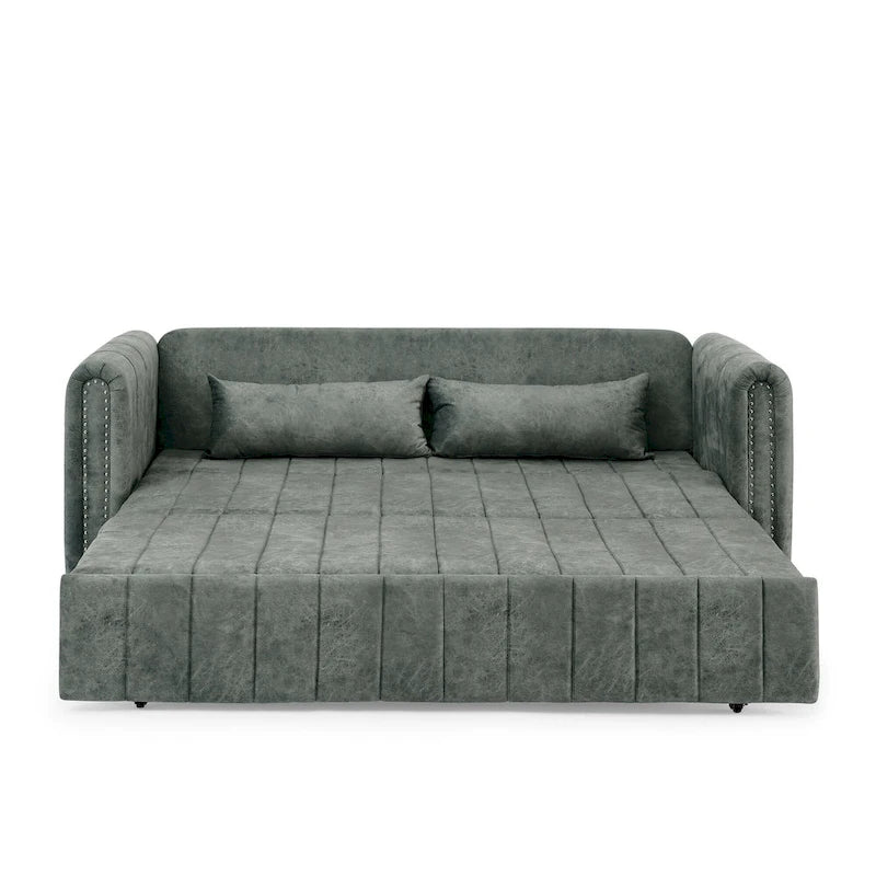 3-in-1-Schlafsofa zum Ausziehen mit Schubladen