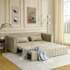 3-in-1-Schlafsofa zum Ausziehen mit Schubladen