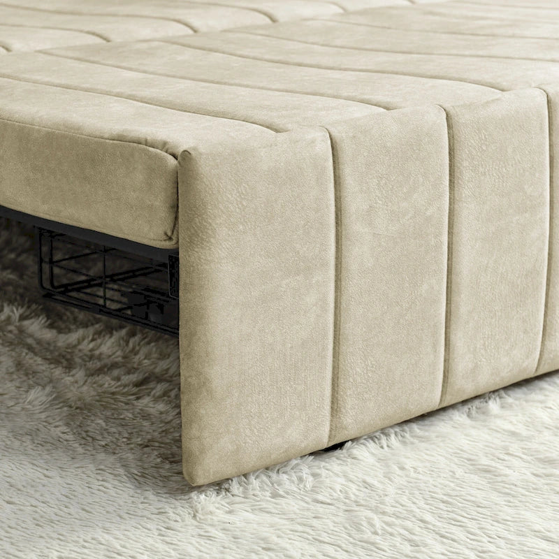 3-in-1-Schlafsofa zum Ausziehen mit Schubladen