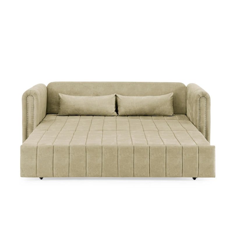 3-in-1-Schlafsofa zum Ausziehen mit Schubladen