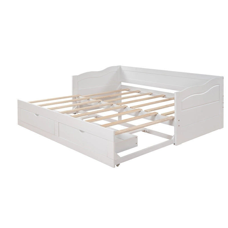 Cama diván con cama nido