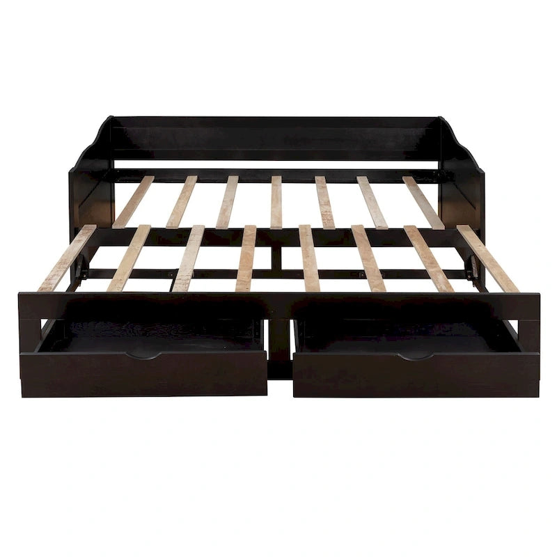 Cama diván con cama nido