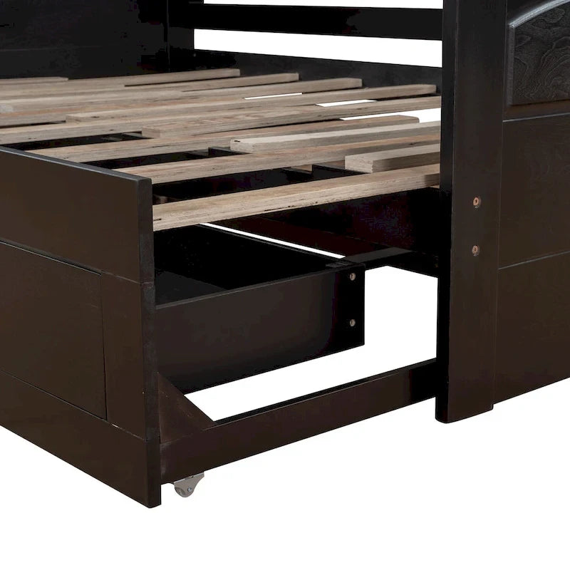Cama diván con cama nido