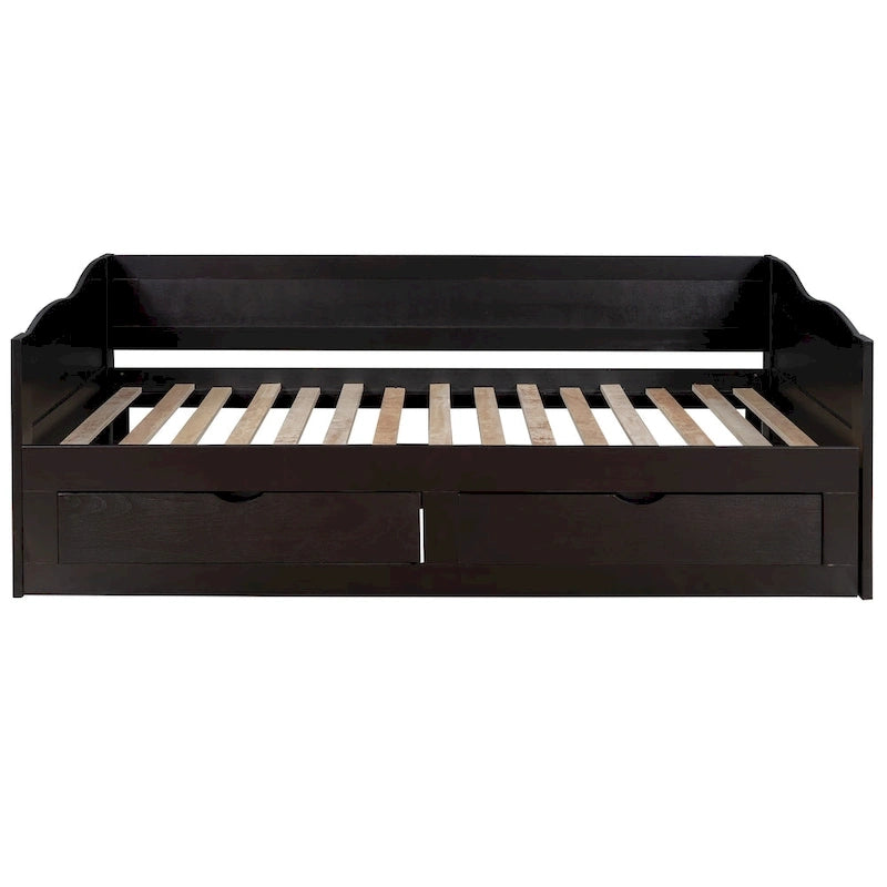 Cama diván con cama nido
