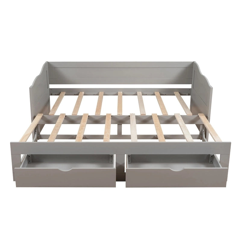 Cama diván con cama nido