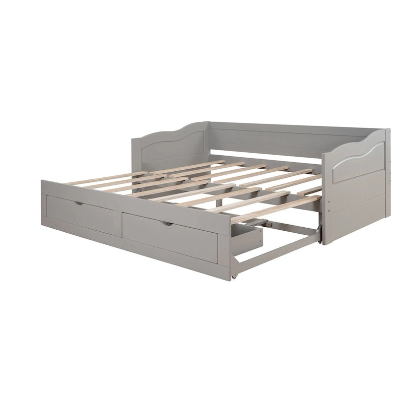 Cama diván con cama nido