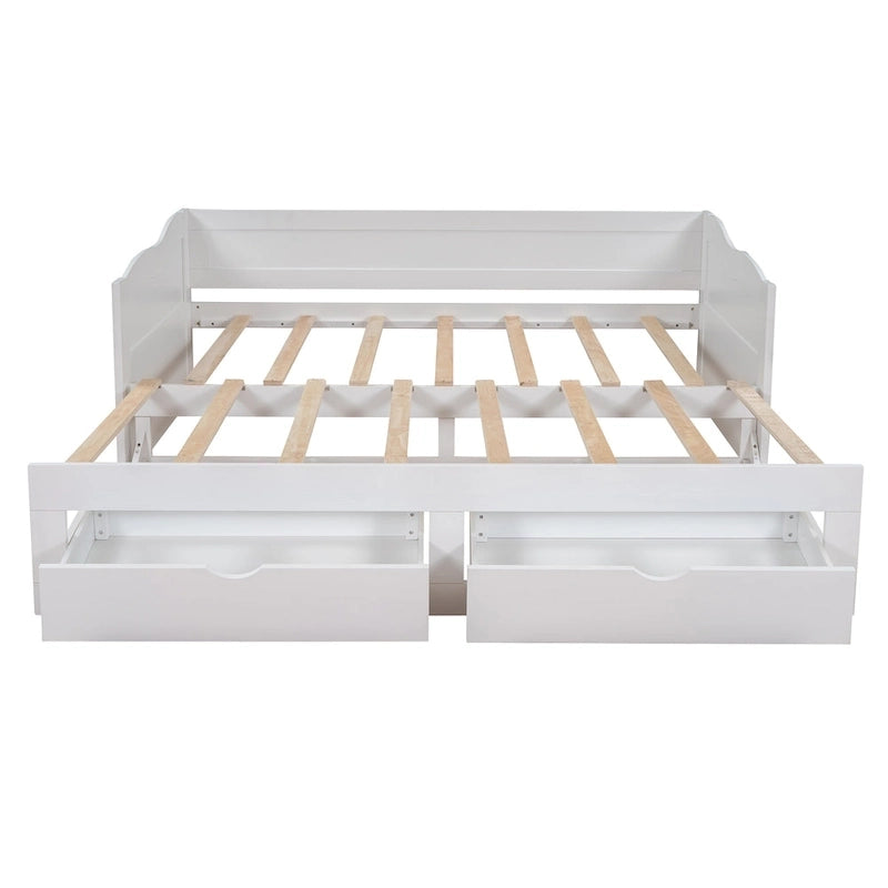 Cama diván con cama nido