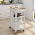 Carrito isla de cocina con ruedas