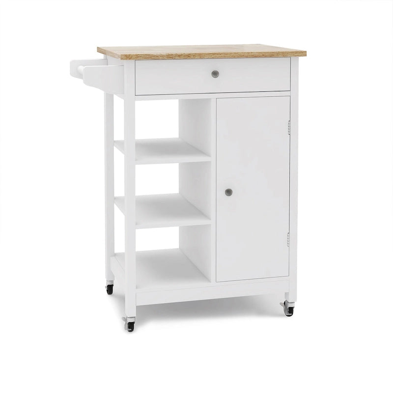 Carrito isla de cocina con ruedas