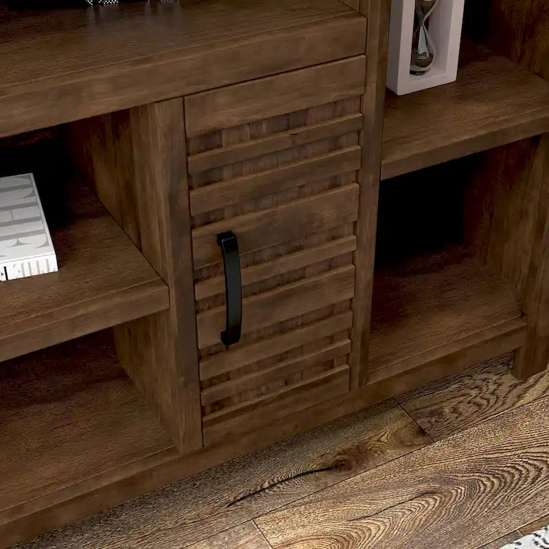 74 Inch TV Stand Console for TVs up to 85 Inches, No Assembly Required