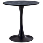 28 Round Bistro Table with Pedestal Base - N/A