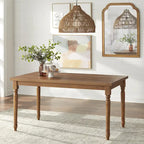 Table à manger rectangulaire 29H x 60W x 36D - pieds tournés