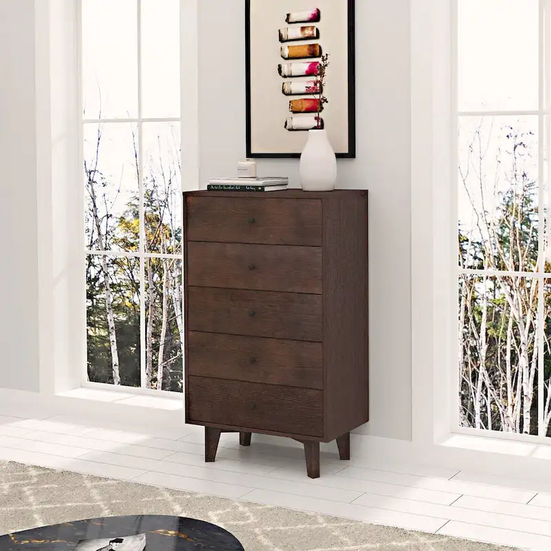 Sideboard aus Holz mit 7 Schubladen