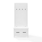 Recibidor con banco de almacenamiento - 19d x 30w x 70.25"h