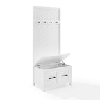 Recibidor con banco de almacenamiento - 19d x 30w x 70.25"h