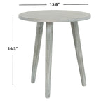 Runder Beistelltisch 16" B x 16" T x 16" H
