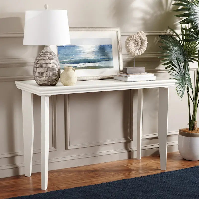 Consoletafel van 47" met gebogen poten