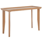 Consoletafel van 47" met gebogen poten