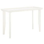 Consoletafel van 47" met gebogen poten