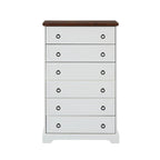 6-Drawer Dresser with Wide Slides – Bedroom Storage Organizer