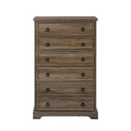 6-Drawer Dresser with Wide Slides – Bedroom Storage Organizer